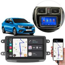 Kit Multimidia Logan 2011 a 2024 Mp5 7" Pol Android-Auto Carplay