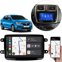 Kit Multimidia Logan 2011 a 2024 Mp5 7" Pol Android-Auto Carplay