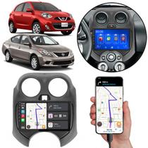 Kit Multimidia March Versa 2011-2013 9 Pol Android-Auto Mp5 BT