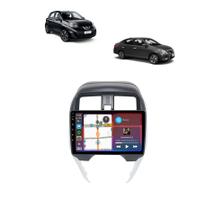 Kit Multimídia March Versa 2015 / 2019 1.6 Android 9 Pol 2/32Gb Carplay - Vision 8990CP