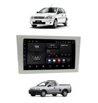 Kit Multimídia Meriva Vectra Mold Prata Android 7 Pol GPS - 701K FirstOption