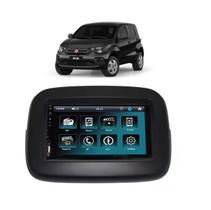 Kit Multimídia Mobi 2017 / 2024 7 Pol Mp5 Bt Usb Radio SD Espelhamento - 7830 First Option