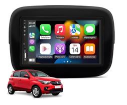 Kit Multimídia Mobi 7 Pol CarPlay AndroidAuto Bt - 8100 FirstOption Kit Multimídia Mobi 7 Pol CarPlay AndroidAuto Bt - 8100 FirstOption