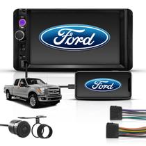 Kit Multimídia Mp5 2 Din 7" Bt Espelha Universal Ford F250 Kit Multimídia Mp5 2 Din 7" Bt Espelha Universal Ford F250