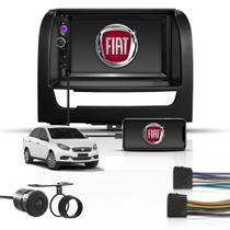 Kit Multimídia Mp5 2 Din 7" Bt Espelhamento Fiat Siena 13/20