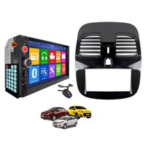 Kit Multimidia Mp5 2 Din Bt Fiat Grand Siena Palio Sporting