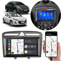 Kit multimidia mp5 7" peugeot 308 408 12/19 cinza jp/ch peug