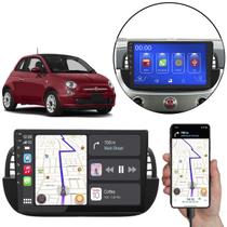 Kit Multimidia MP5 9" Fiat 500 2010-2015 CarPlay/Android-Auto + Câmera de Ré e Moldura Painel Kit Multimidia MP5 9" Fiat 500 2010-2015 CarPlay/Android-Auto + Câmera de Ré e Moldura Painel