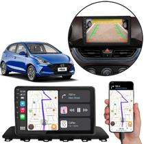 Kit multimidia mp5 9" hb20 20/21 black piano hyundai carplay