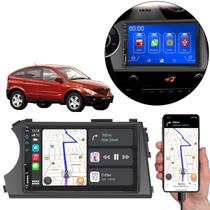 Kit Multimidia Mp5 Actyon 2008 2009 2010 2011 7 Polegadas Carplay Android-Auto