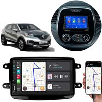 Kit Multimídia MP5 Captur 2017 a 2024 7 Pol Android-Auto Carplay