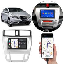 Kit Multimídia Mp5 City 2009-2014 7 Pol Carplay Android-Auto + Câmera de ré