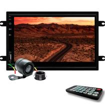 Kit Multimídia Mp5 Cobalt 12/16 + Câmera Ré Dinam. E Moldura