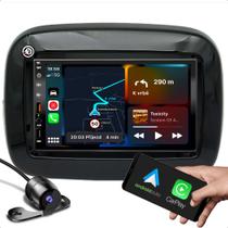kit multimidia mp5 com bluetooth espelhamento e carplay + moldura de 7 polegadas + camera de ré kit multimidia mp5 com bluetooth espelhamento e carplay + moldura de 7 polegadas + camera de ré