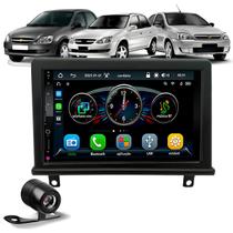 Kit Multimídia Mp5 Corsa G1 Hatch Sedan Classic 1994 À 2016 Carplay Android Auto Sem Fio + Câmera Ré