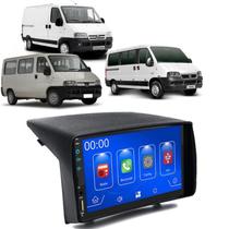 Kit Multimídia Mp5 Ducato 2006-2015 Tela 7 Pol Touch Carplay + Câmera de ré