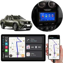 Kit Multimídia Mp5 Duster Oroch 2018-2021 Tela 7 Pol Touch Carplay + Câmera de ré
