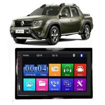 Kit Multimídia Mp5 Duster Oroch PCD 2018 2019 2020 2021 7 Polegadas Espelhamento Android