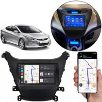 Kit Multimídia Mp5 Elantra 2010-2013 Tela 7 Pol Touch Carplay + Câmera de ré