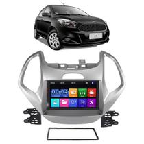 Kit Multimidia MP5 Ford Ka 2015 2016 2017 7 Pol TouchScreen Espelhamento Rádio