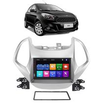 Kit Multimídia Mp5 Ford Ka 2015 2016 2017 7 Polegadas Com Sync Espelhamento Android e IOS