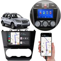 Kit Multimídia Mp5 Forester 2014-2018 7 Pol Touch Carplay + Câmera de ré