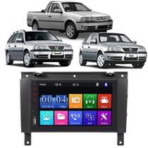 Kit Multimidia MP5 Gol G3 2000 - 2005 7 Pol TouchScreen + Câmera e Moldura