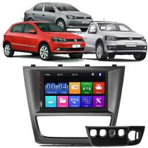 Kit Multimídia Mp5 Gol Saveiro Voyage G6 2013 2014 2015 2016 7 Polegadas IOS USB SD Bluetooth