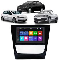 Kit Multimídia Mp5 Gol Saveiro Voyage G6 2013 2014 2015 2016 7 Polegadas IOS USB SD Bluetooth