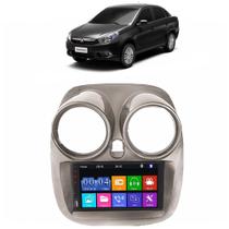 Kit Multimídia Mp5 Grand Siena 2013 2014 2015 2016 2017 A 2021 7 Polegadas Champagne