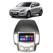 Kit Multimídia Mp5 I30 2009 2010 2011 2012 7 Polegadas Espelhamento Android e IOS Bluetooth