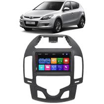 Kit Multimídia Mp5 I30 2009 A 2012 7 Polegadas USB SD Auxiliar Rádio FM Com Furo Porta Treco