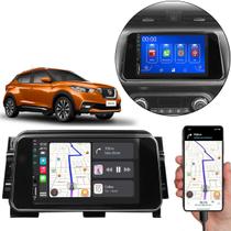 Kit Multimídia Mp5 Kicks 2016-2022 7 Pol Touch-screen Carplay + Câmera de ré