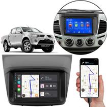 Kit Multimídia Mp5 L200 Triton 2008 A 2015 7 Pol Touch-screen Carplay + Câmera de ré