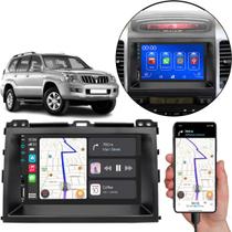 Kit Multimídia Mp5 Land Cruiser Prado 2004-2009 7 Pol Touch-screen Carplay + Câmera de ré