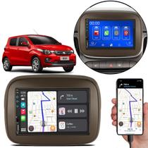 Kit Multimídia Mp5 Mobi 2017 A 2022 7 Pol Touch-screen Carplay + Câmera de ré