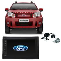 Kit Multimídia Mp5 Mp8 Ecosport + Moldura + Câmera + TV