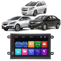 Kit Multimidia MP5 Onix 2013 2015 2017 2019 7 Pol TouchScreen BT Rádio FM - E-Connect