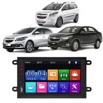 Kit Multimidia MP5 Onix 2013 2015 2017 2019 7 Pol TouchScreen BT Rádio FM