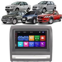 Kit Multimídia Mp5 Palio Siena Idea Strada 2004 2005 2006 2007 2008 2009 2010 2011 2012 2013 + Moldura Kit Multimídia Mp5 Palio Siena Idea Strada 2004 2005 2006 2007 2008 2009 2010 2011 2012 2013 + Moldura