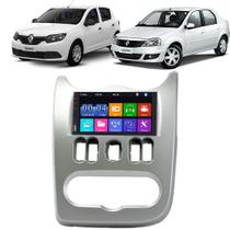 Kit Multimidia MP5 Sandero 07 08 09 10 11 7 Pol TouchScreen + Câmera de Ré