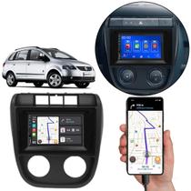 Kit Multimídia Mp5 SpaceFox 2003-2009 7 Pol Touch Carplay + Câmera de ré