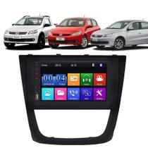 Kit Multimídia MP5 VW Gol Saveiro Voyage G5 Câmera Ré + Moldura Painel Bluetooth Espelhamento