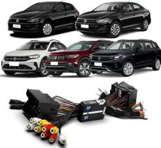 Kit Multimídia New Fit 2009 / 2014 7 Pol Rádio BT USB Mp5 Espelhamento