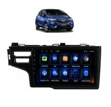 Kit Multimidia New Fit 2015 / 2021 DX LX Personal 9 Pol Carplay AndroidAuto BT USB FM - Roadstar 7009BR
