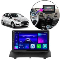 Kit multimidia octa-core 9" fiesta 12/18 preto ford carplay