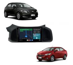 Kit Multimídia Onix Prisma 2017 / 2019 Advantage LT LTZ Android 9 Pol 2/32Gb Carplay - Vision 8990CP