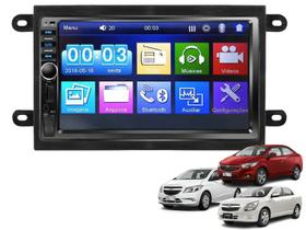 Kit Multimídia Onix Prisma Cobalt Spin LS LT Mp5 Bt Usb Fm Leitor SD First Option 7810H