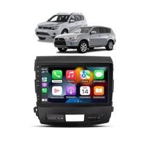 Kit Multimídia Outlander 2008 / 2012 9 Pol Android Carplay Gps 2/32GB - 915BR ROADSTAR