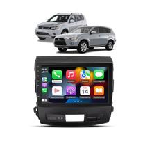Kit Multimídia Outlander 2008 / 2013 Android 9 Pol 2/32Gb Carplay Gps WiFi Rádio Bt - Vision 8990CP